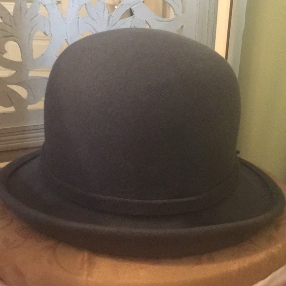 Forever 21 Charcoal Grey Bowler Hat - Picture 3 of 6